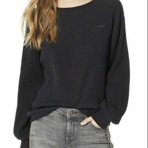 Vans Lorraine thermal shirt black S